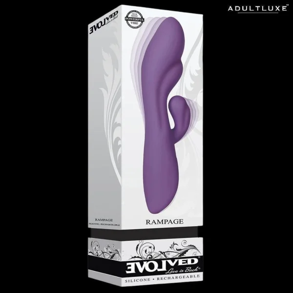 Rampage Wand-Like Rabbit Style Vibrator