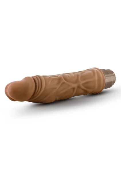 Dr. Skin - Cock Vibe 10 - 8.5 Inch Vibrating Cock  - Mocha