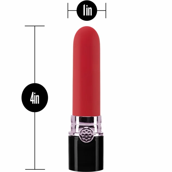 Lush Lina Lipstick Vibrator by Blush - Scarlet