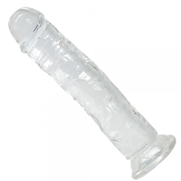 Ultra Lifelike Clear Suction Cup Dildo