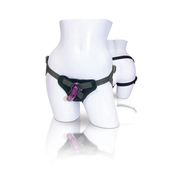 Sex & Mischief Strap On Silicone Dildo Kit