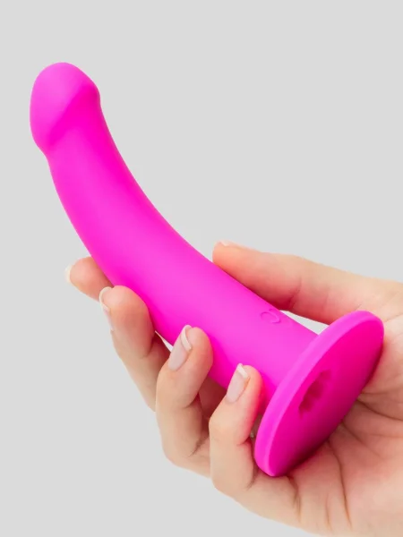Lovehoney Curved Silicone Suction Cup Dildo 6 Inch