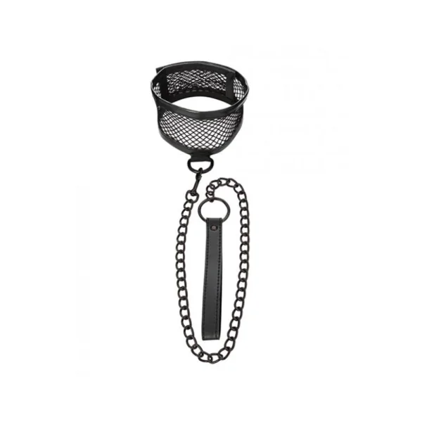 S&m Fishnet Collar And Leash — image 7 of 8