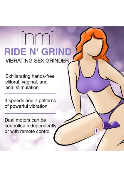 Ride N' Grind Vibrating Silicone Grinder