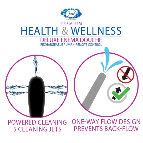 Health and Wellness - Vibrating Deluxe Enema Douche Featuring 360 Clean! — image 20 of 21
