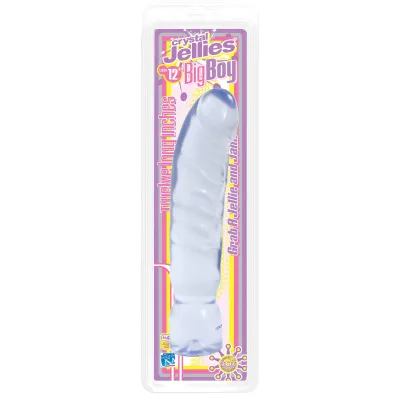 Crystal Jellies Big Boy Clear 12 inch