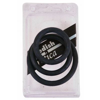 Rubber Ring Set 3 Black