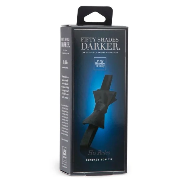 Fifty Shades Darker His Rules Bondage Bow Tie