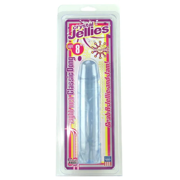 Crystal Jellies 8 inch Classic Dong