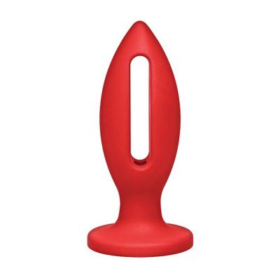 Lube Luge Premium Plug 4inch Red