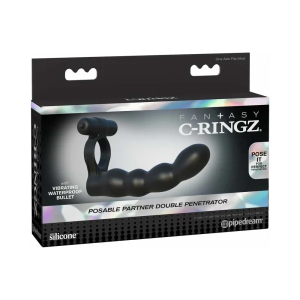 Fantasy C-Ringz Posable Partner Double Penetrator