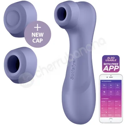 Satisfyer Pro 2 Generation 3 Lilac Liquid Vibration Air Pulse With Connect App