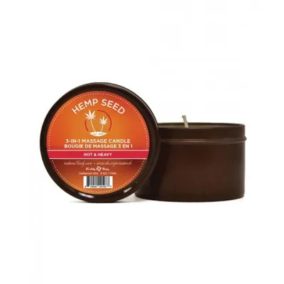 Earthly Body Summer 2021 Massage Candle 6 Oz Hot Heavy