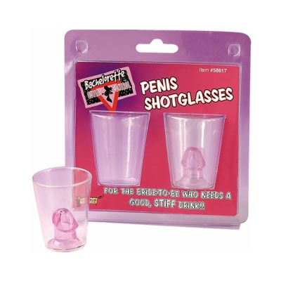 Bachelorette Outta Control Penis Shot Glasses