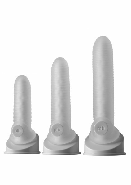 Fat Boy Micro Ribbed Sheath 7,5 Inch - clear Penis Sleeve