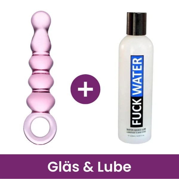 Glas Quintessence Beaded Anal Slider