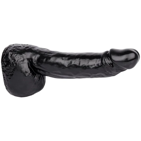 Bondara Girthy Giant Black Realistic Dildo - 8 Inch