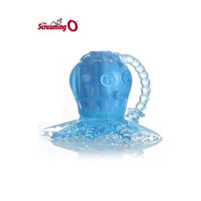 The Screaming Octopus Blue One Size