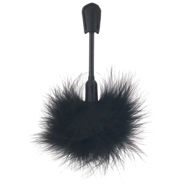 In A Bag Black Feather Tickler By Doc Johnson