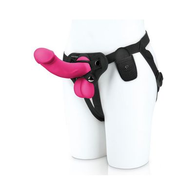 Pegasus Realistic Dildo With Balls Pink