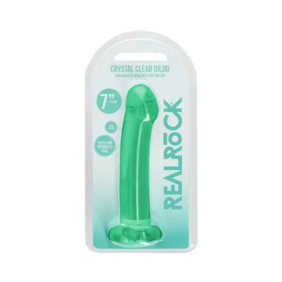 Realrock Crystal Clear Dildo 6 7