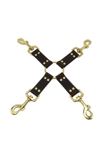 BOUND Nubuck Leather 4 Way Hog Tie