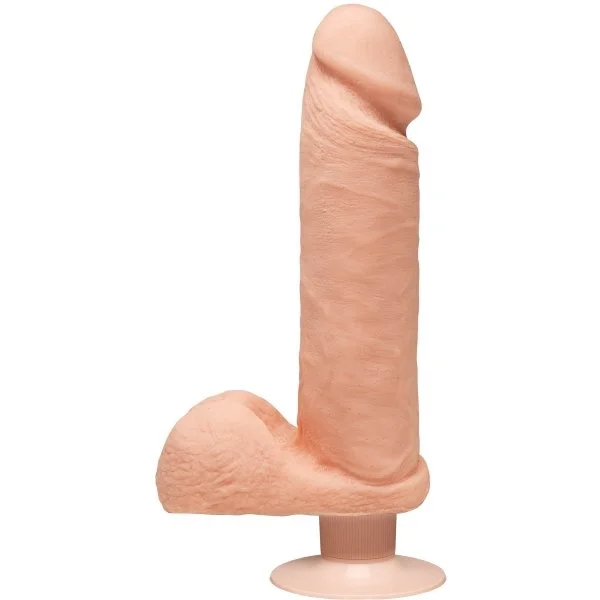 The D Perfect D Vibrating Dildo 8 Inch
