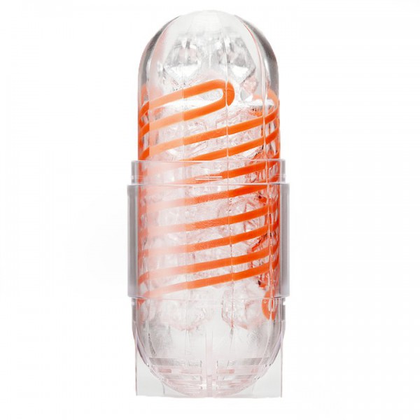 Tenga Spinner Spiral Motion 5.1" Masturbator - Hexa Texture
