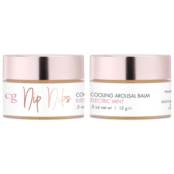 Nip Nibs Cooling Arousal Balm Electric Mint  0.5 Oz.