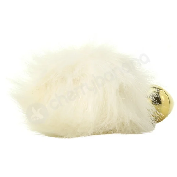 Ouch Gold Beginner Bunny Tail Butt Plug