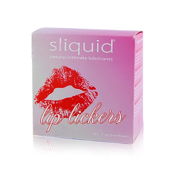 Sliquid Lip Lickers Lube Cube | .17oz 12-Pack