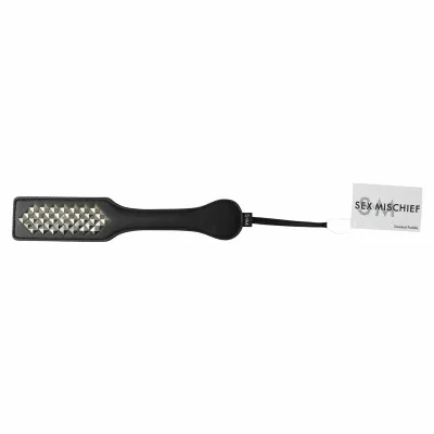 Sex And Mischief Studded Paddle Black