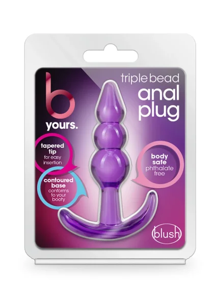 B Yours Triple Bead Anal Plug