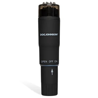 Doc Johnson Black Magic Pocket Rocket 4 Clitoral Vibrator