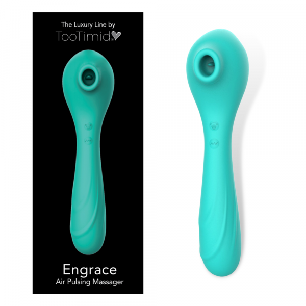 Engrace Dual-Ended Vibrator & Flickering Clit Massager
