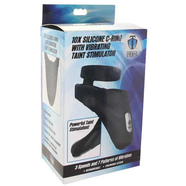 Trinty 10x Rechargeable Silicone Cock Ring