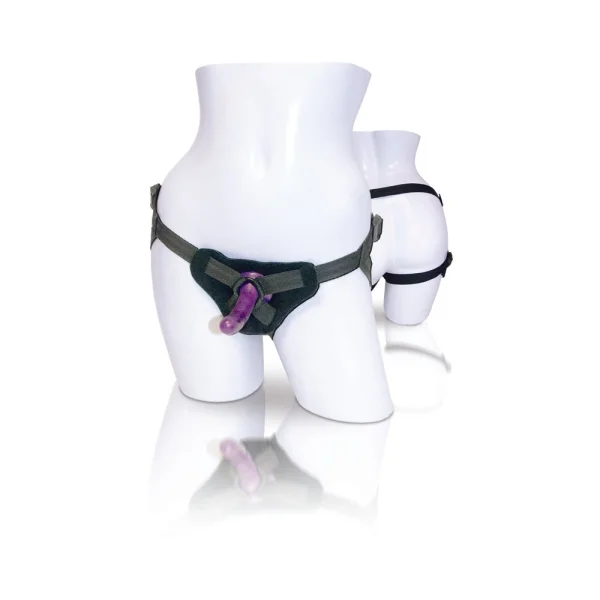 Sex & Mischief Strap On Silicone Dildo Kit
