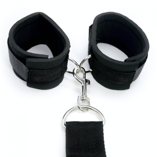 Ball Gag, Nipple Clamp, and Bondage Restraint System