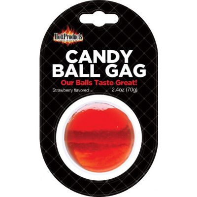 Candy Ball Gag Strawberry