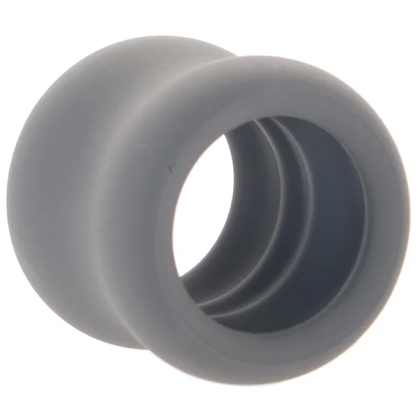 Alpha Liquid Silicone Scrotum Ring By CalExotics - Gray