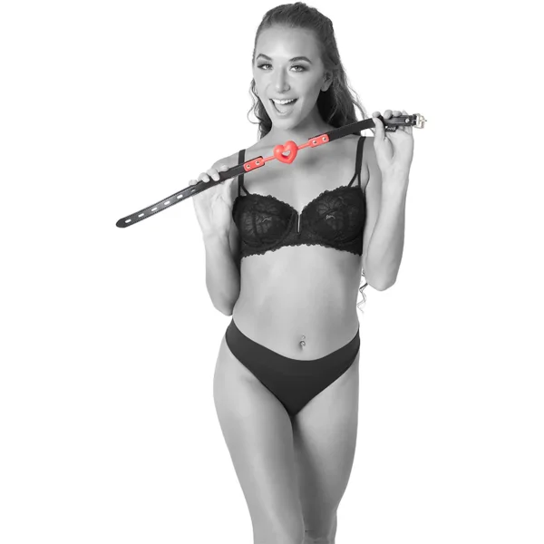 Sex & Mischief Amor Silicone Ball Gag By Sportsheets