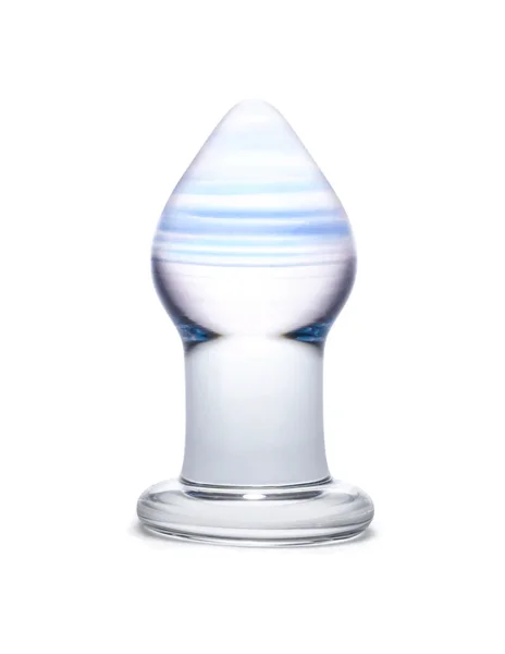 Glas Amethyst Rain Glass Butt Plug