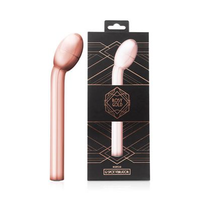 Rosy Gold New G Spot Massager Rose Gold USB Rechargeable Vibrator
