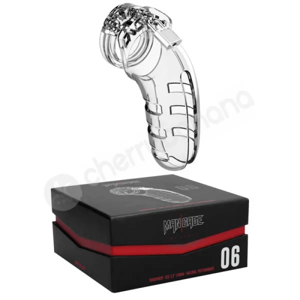 Mancage Model 06 Clear Male Chastity Cage