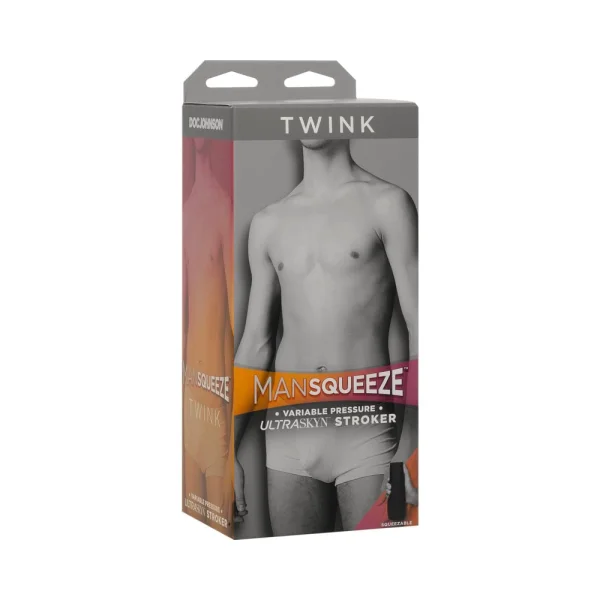 Man Squeeze Twink Ass Beige Masturbator
