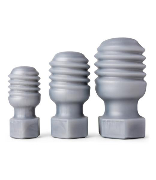 Hankey's Toys Butt Bolt Screw Butt Plug - 3 Sizes