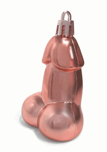 Glitterati Metallic Penis Ornaments — image 5 of 6