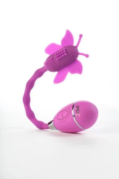 The Celine Butterfly Wand Vibrator Purple — image 5 of 6