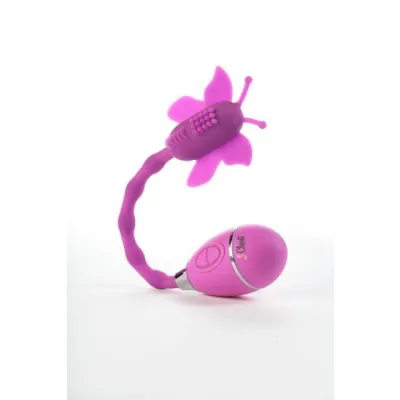 The Celine Butterfly Wand Vibrator Purple
