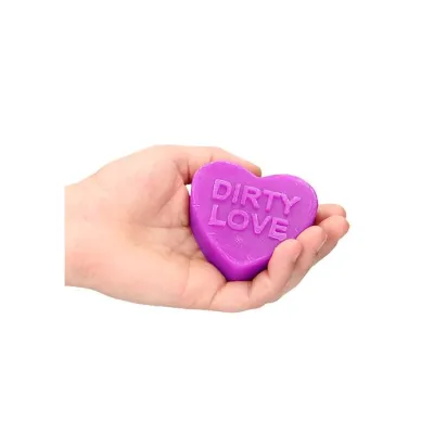 Lavender Scented Heart Soap Dirty Love
